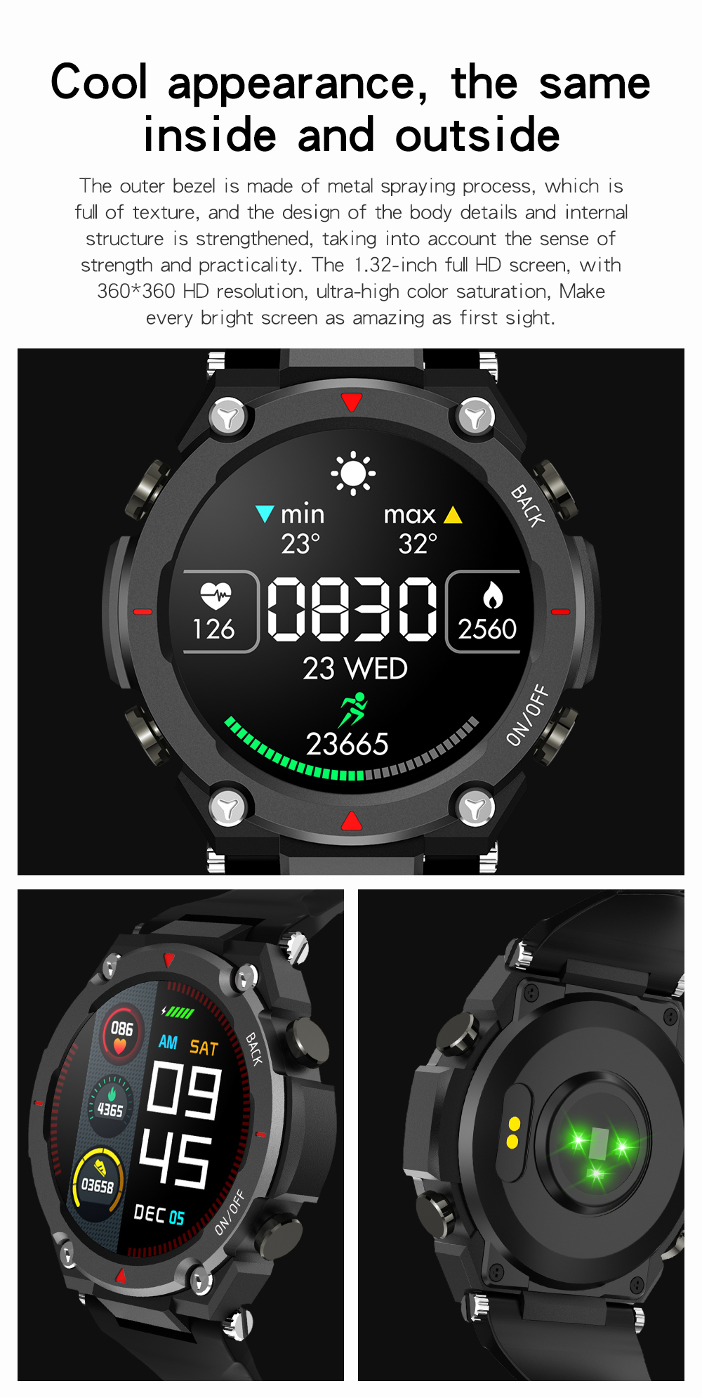 DK20 HD Sport Smart Watch