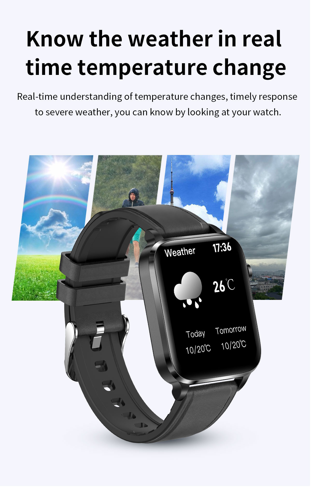 E100 Medical Laser Physiotherapy Blood Glucose Health Smart Watch 